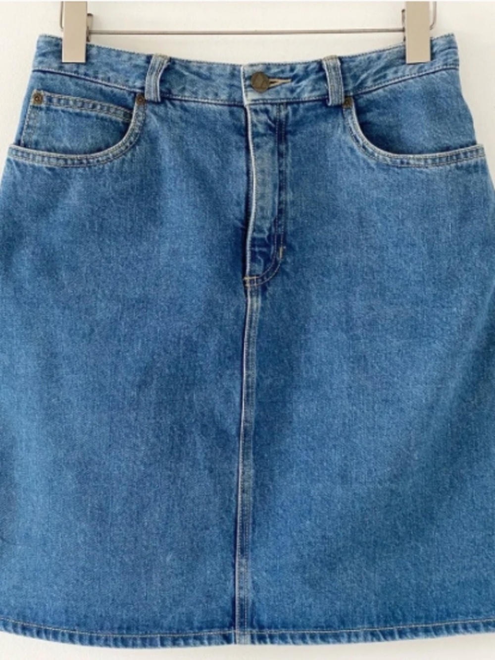 1990's Vintage Liswear Mini Denim Skirt